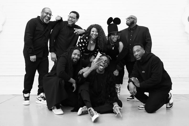 The Fuzz Band group photo.